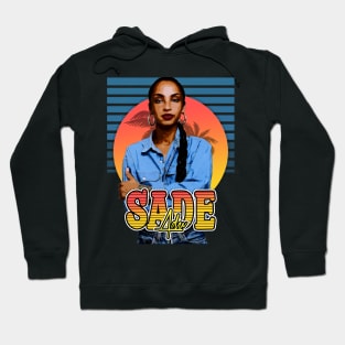 Retro Flyer Style Sade Adu Fan Art Design Hoodie